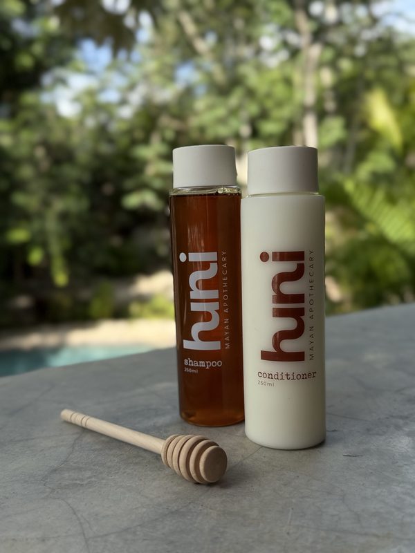 huni products at a luxury Mexican hotel